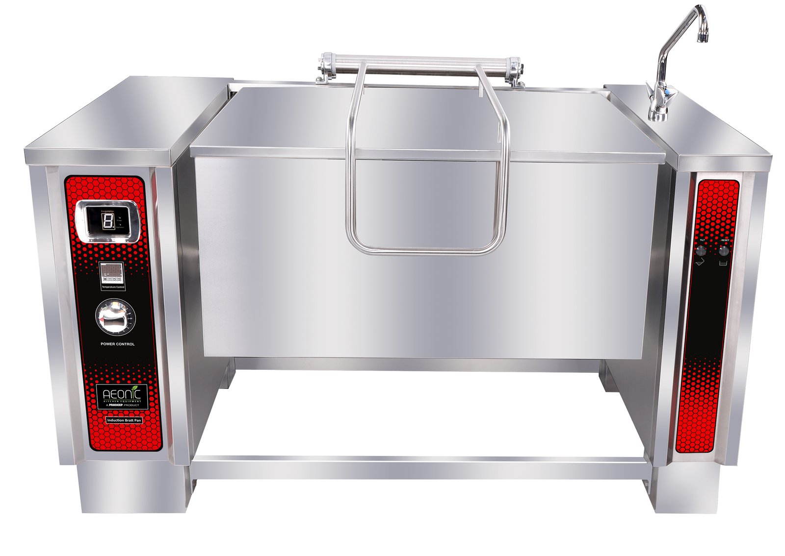 Commercial Induction Tilting Bratt Pan / Braising Pan