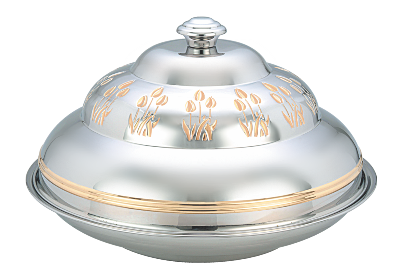 D.P. Dome Flower Gold