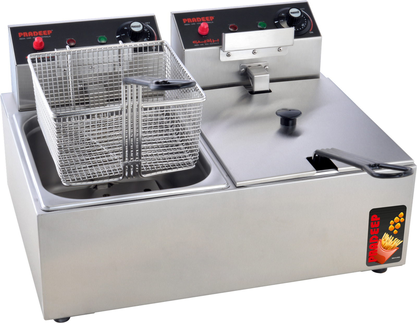 Electric Deep Fryer (Double Pan)